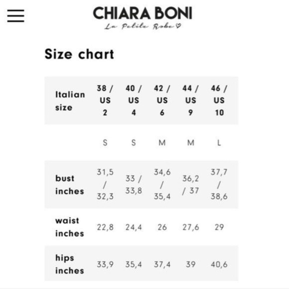 Chiara Boni La Petite Robe Sangiovanna Charisse Ruffle Gathered Gown Size 40 NWT - Picture 5 of 8